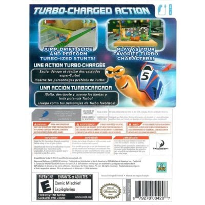 Dream Works Turbo Super Stunt Squad - Nintendo Wii (Usado)