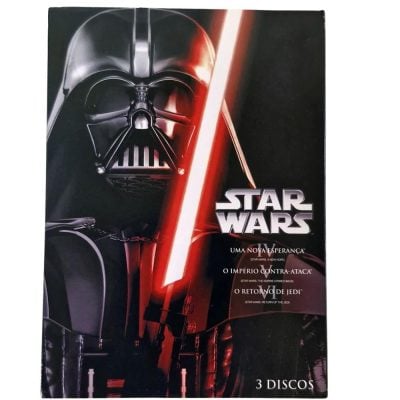Dvd Star Wars Episodios 4,5 E 6 (Seminovo)