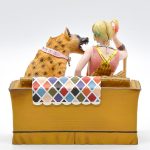 Estatua Harley Quinn & Bruce Deluxe — Iron Studios Art Scale 1/10 (Birds Of Prey)