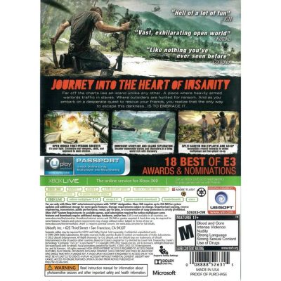 Far Cry 3 - Xbox 360 (Usado) (Mancha)
