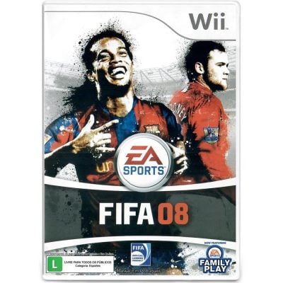 Fifa 08 - Nintendo Wii (Usado)