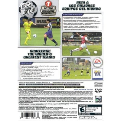 Fifa Soccer 2004 - Ps2 (Seminovo)