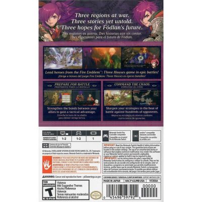 Fire Emblem Warriors Three Hopes - Nintendo Switch