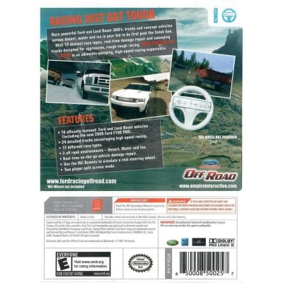 Ford Racing Off Road - Nintendo Wii (Seminovo)