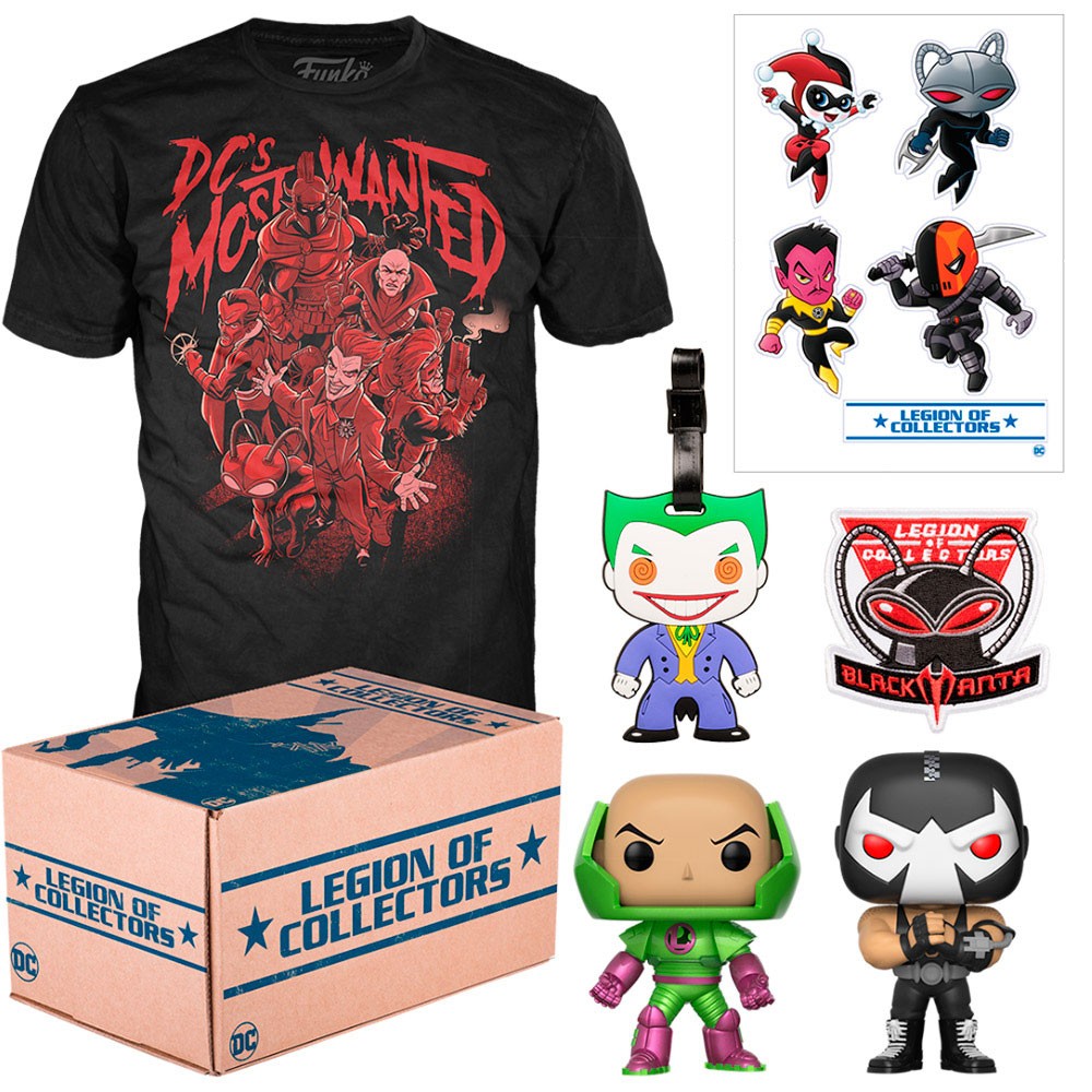 Funko Box Legion Of Collectors – Dc’S Most Wanted (Tamanho M) Funko Box Legion Of Collectors – Dc’S Most Wanted (Tamanho M)