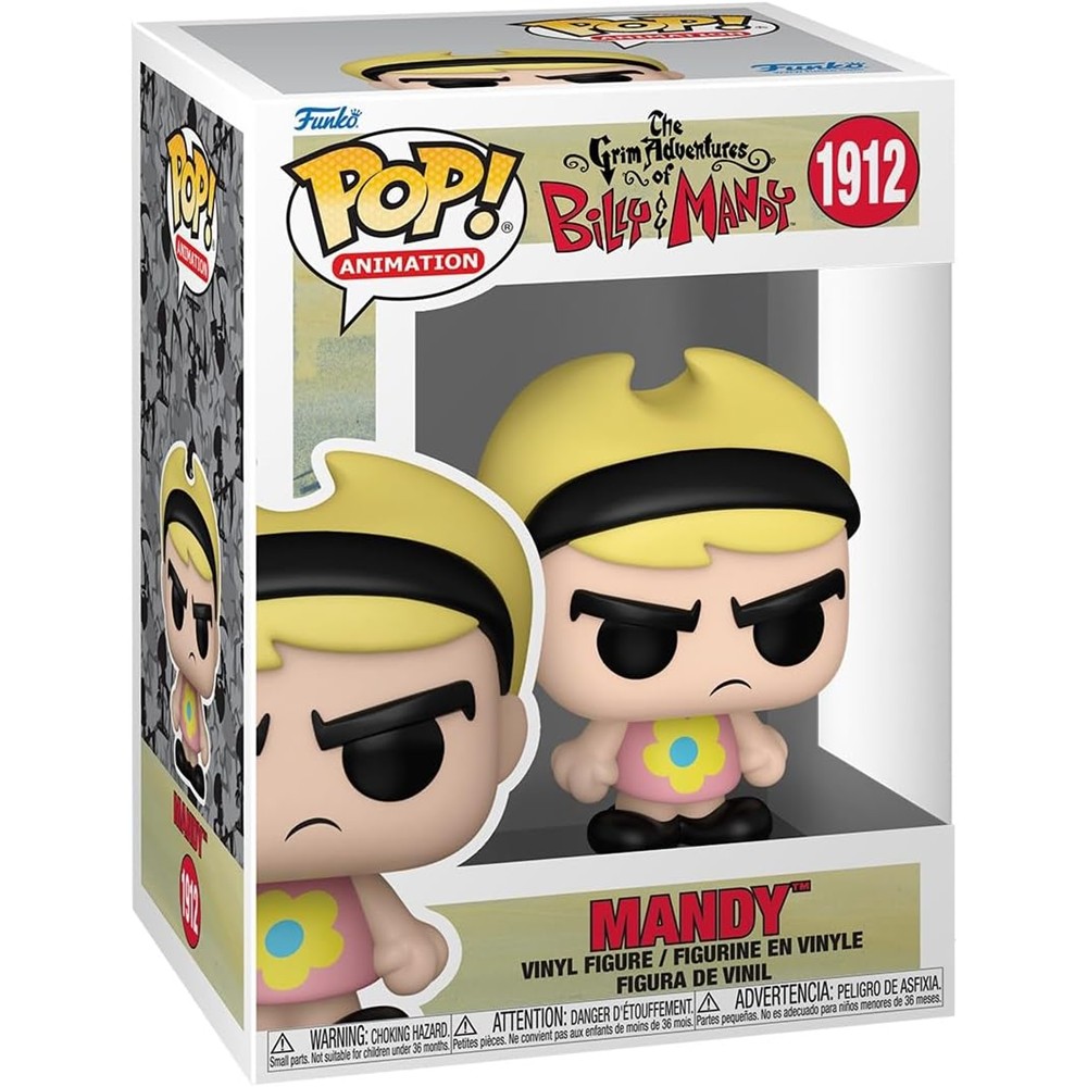 Funko Pop Animation – Cartoon Network – The Grim Adventures Of Billy And Mandy – Mandy 1912 Funko Pop Animation - Cartoon Network - The Grim Adventures Of Billy And Mandy - Mandy 1912