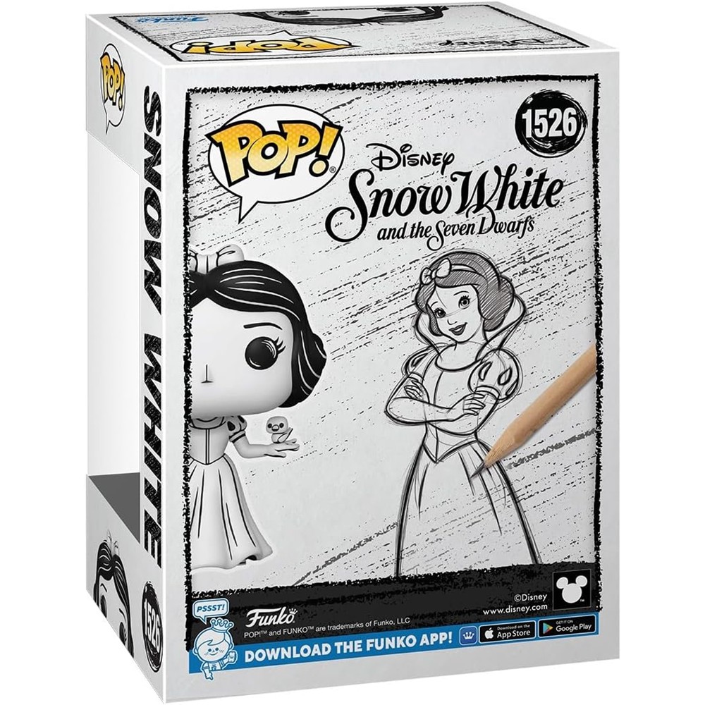 Funko Pop Disney - Snow White 1526 (Esboços)