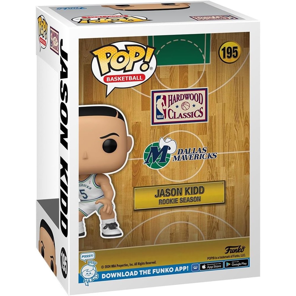 Funko Pop Nba - Jason Kidd (Rookie Season) #195