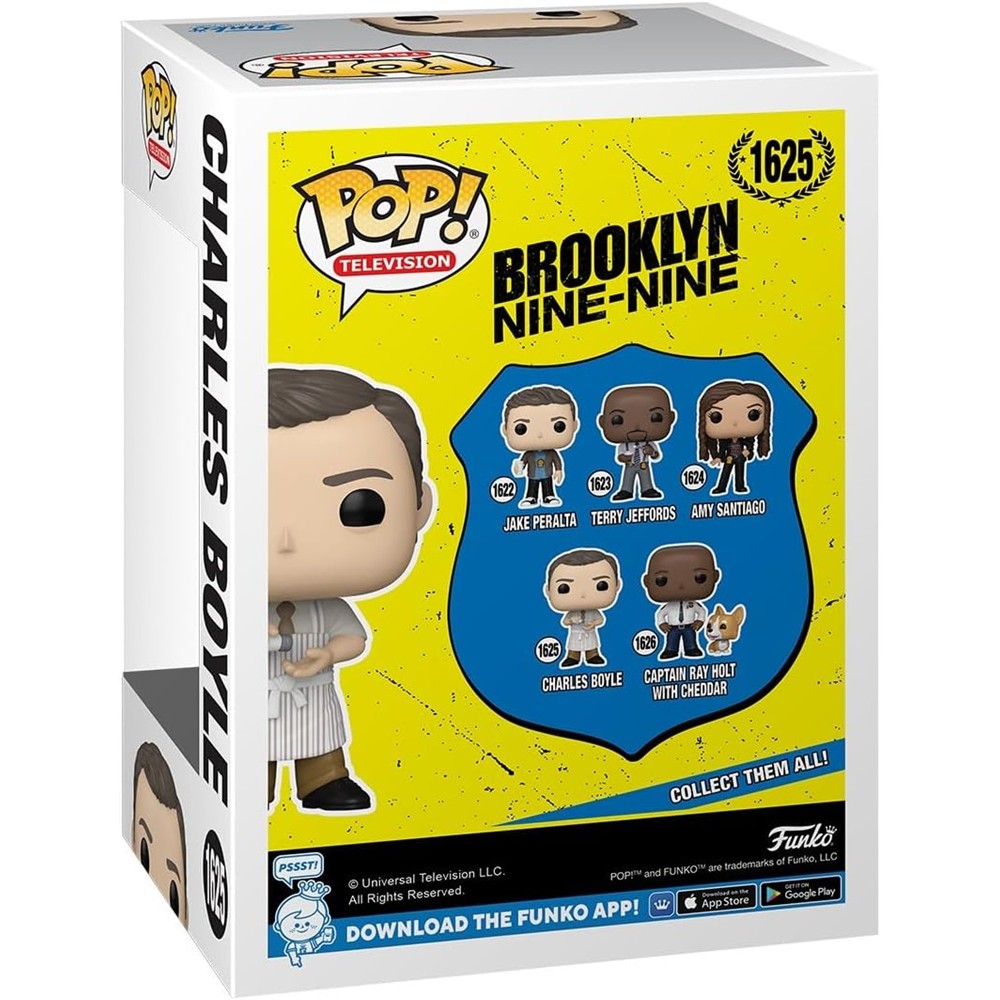 Funko Pop Television - Brooklyn Nine-Nine - Charles Boyle 1625
