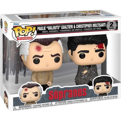 Funko Pop The Sopranos - Paulie "Walnuts" Gualtieri & Christopher Moltisanti (2-Pack)