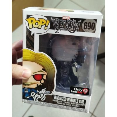 Funko Pop Venomized Invisible Girl 690 (Only Gamestop) (Invisivel)