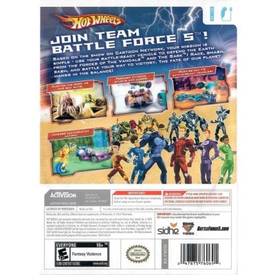 Hot Wheels Battle Force - Nintendo Wii (Seminovo)