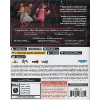 Killer Klowns From Outer Space The Game - Ps5 (Novo)