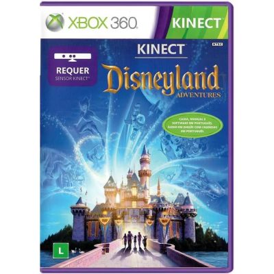 Kinect Disneyland Adventures - Xbox 360 (Seminovo) (Requer Kinect)