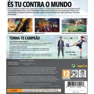 Kinect Sports Rivals - Xbox One (Usado)