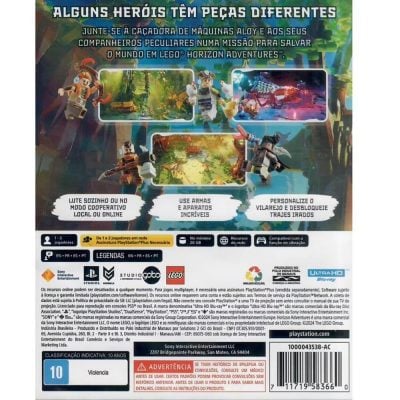 Lego Horizon Adventures - Ps5 (Seminovo)