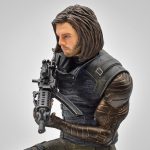 Marvel Civil War Winter Soldier 1/10 Art Scale - Iron Studios (Exposição)