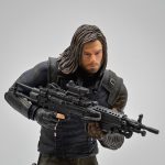 Marvel Civil War Winter Soldier 1/10 Art Scale - Iron Studios (Exposição)
