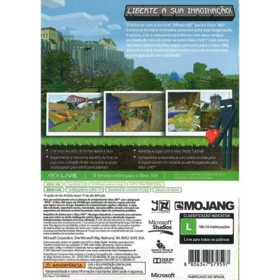 Minecraft - Xbox 360 (Usado)