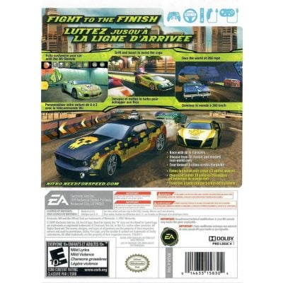 Need For Speed Nitro - Nintendo Wii (Usado)