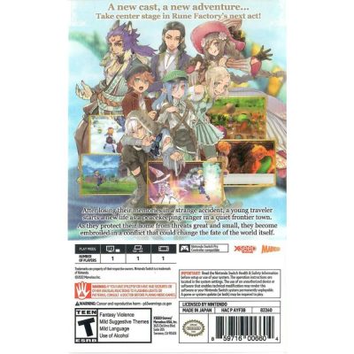 Rune Factory 5 - Nintendo Switch