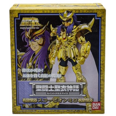 Saint Seiya - Milo De Escorpiao - Bandai (Usado) (Com Detalhe)