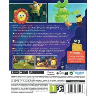 Spongebob Squarepants The Cosmic Shake - Ps5 (Usado)