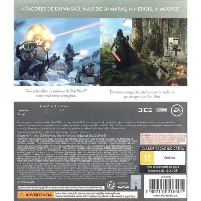 Star Wars Battlefront Ultimate Edition - Xbox One (Com Código) (Seminovo)