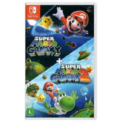 Super Mario Galaxy+Super Mario Galaxy 2 - Nintendo Switch (Seminovo)