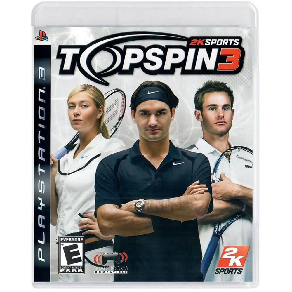 Top Spin 3 – Ps3 (Usado) Top Spin 3 - Ps3 (Usado)