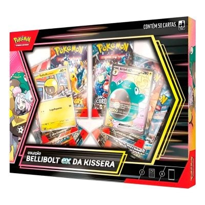 Trading Card Game Pokemon - Baralho Coleção Bellibout Ex Da Kissera (50 Cartas) (Novo) (Caixa Detalhe)