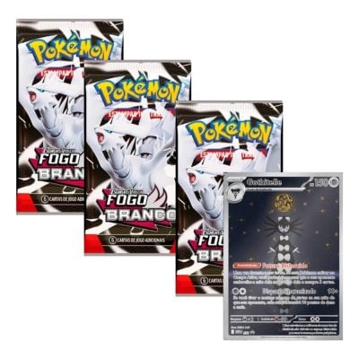 Trading Card Game Pokemon - Pokémon Escarlate E Violeta Fogo Branco Gothitelle (19 Cartas) (Novo)