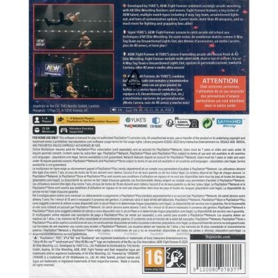 All Elite Aew Wrestling Fight Forever - Ps5 (Novo) (Europeu)