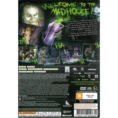 Batman Arkham Asylum Game Of The Year - Xbox 360 (Platinum Hits) (Usado)