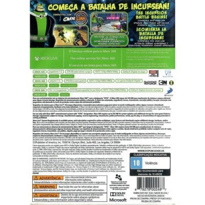 Ben 10 Omniverse 2 - Xbox 360 (Seminovo)