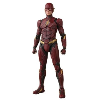 Boneco The Flash Liga Da Justiça - S.H.Figuarts Bandai Spirits (Original)