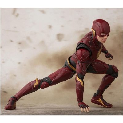 Boneco The Flash Liga Da Justiça - S.H.Figuarts Bandai Spirits (Original)