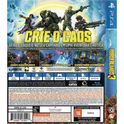 Borderlands 3 - Ps4 (Usado)