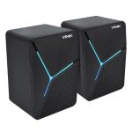 Caixa De Som Gamer Vinik Star 6W 2.0 Led Rainbow - Vspkg6wst
