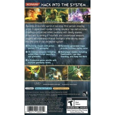 Coded Arms - Psp (Usado) (Carcaça Umd Solta)