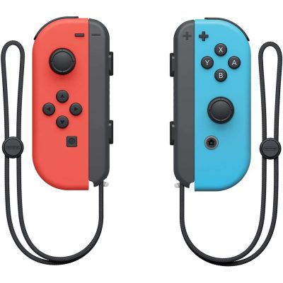 Controle Joy-Con Nintendo Switch Sem Fio (Direito E Esquerdo) (Vermelho E Azul Neon)