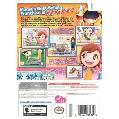 Cooking Mama World Kitchen - Nintendo Wii (Usado) (Trinco)