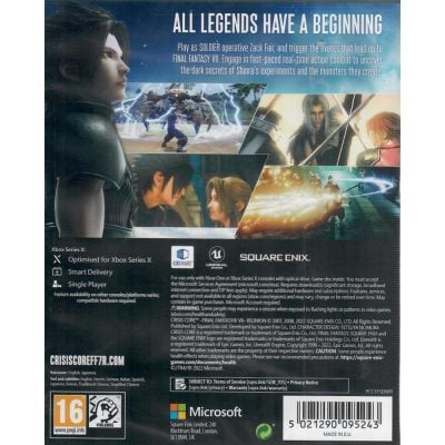 Crisis Core Final Fantasy.Vii Reunion - Xbox Series X (Novo) (Europeu)