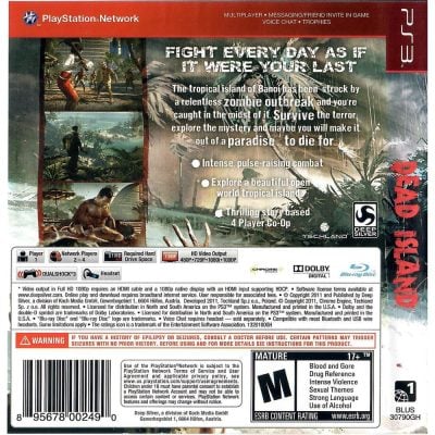 Dead Island Greatest Hits - Ps3 (Seminovo)