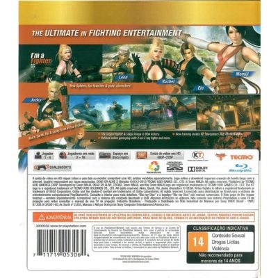 Dead Or Alive 5 Ultimate - Ps3 (Favoritos) (Seminovo)