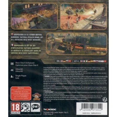 Desperados Iii - Xbox One (Novo) (Europeu)
