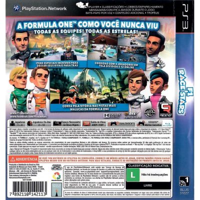 F1 Race Stars - Ps3 (Novo)