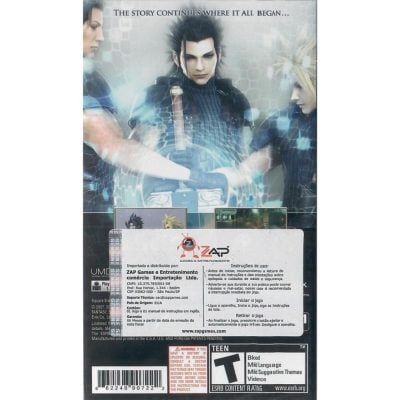 Final Fantasy Vii Crisis Core - Psp (Favorites) (Novo)
