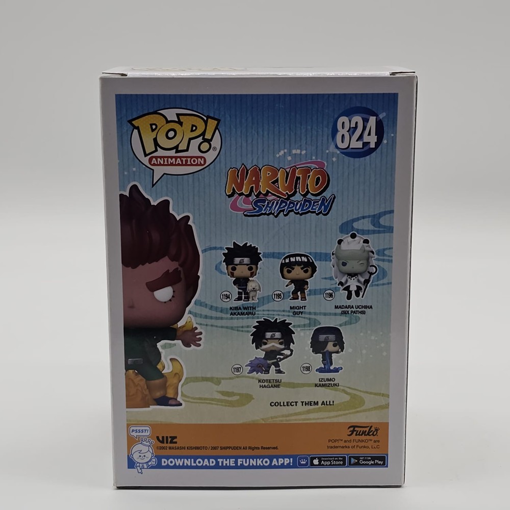 Funko Pop Animation - Naruto Shippuden Might Guy Eight Inner Gates 824 (Sem Blister)
