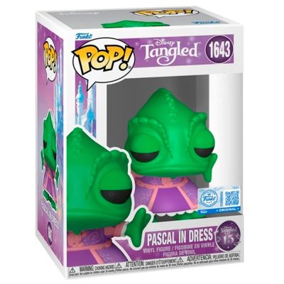 Funko Pop! Pascal Com Vestido (Exclusivo) - Enrolados (Disney) #1643